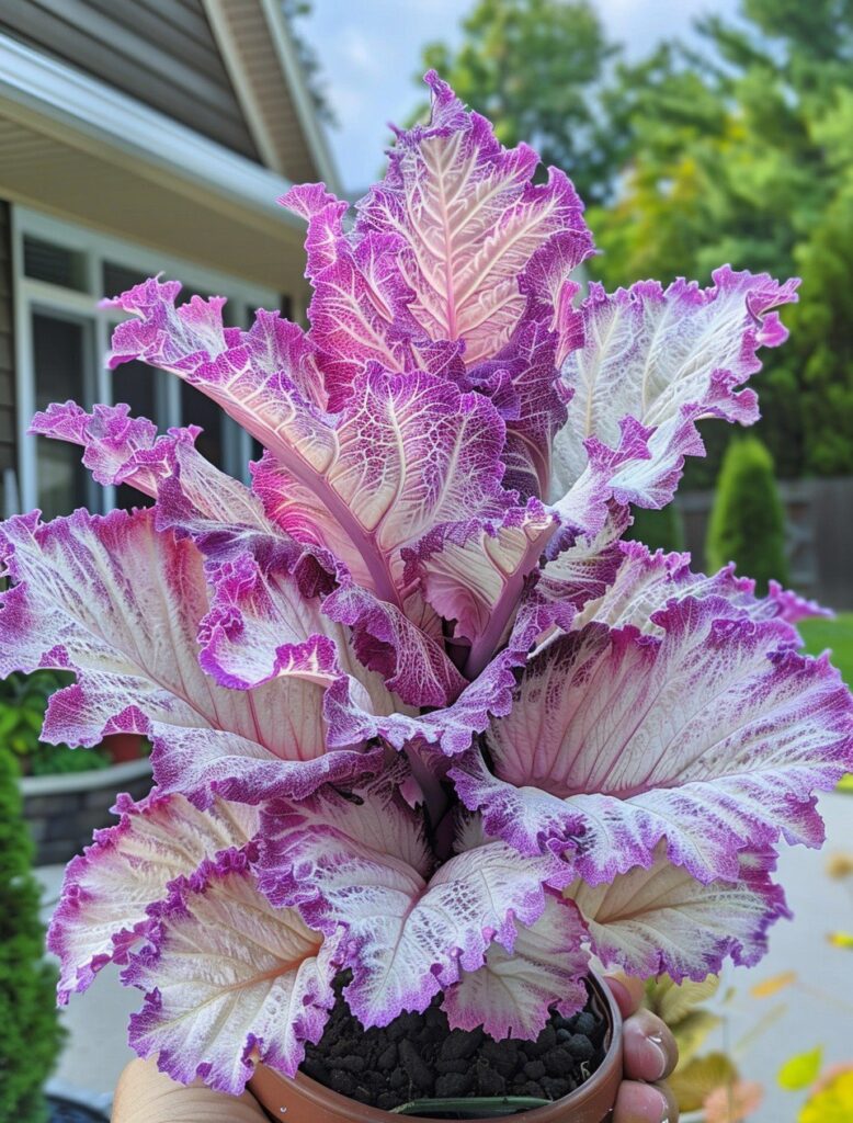 The Ornamental Cabbage plant