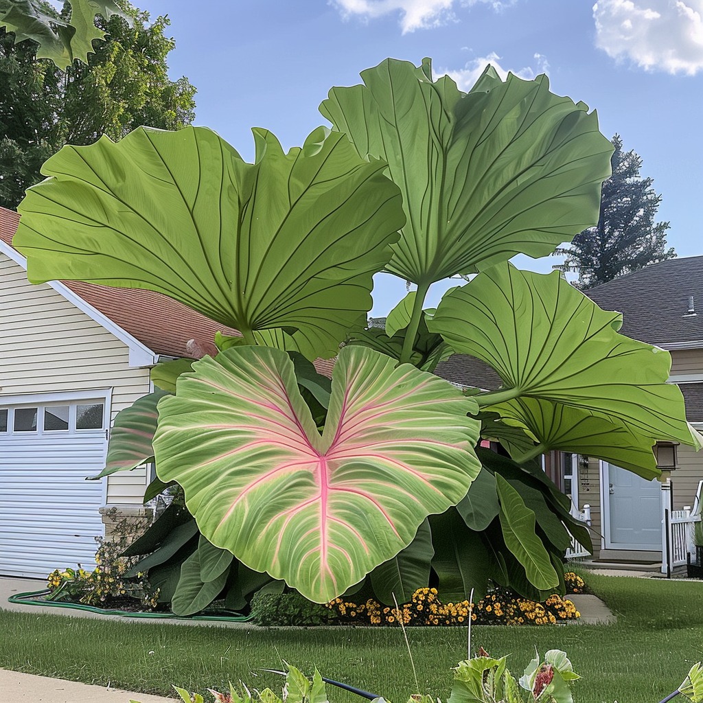 Caladium 'Hot Lips'