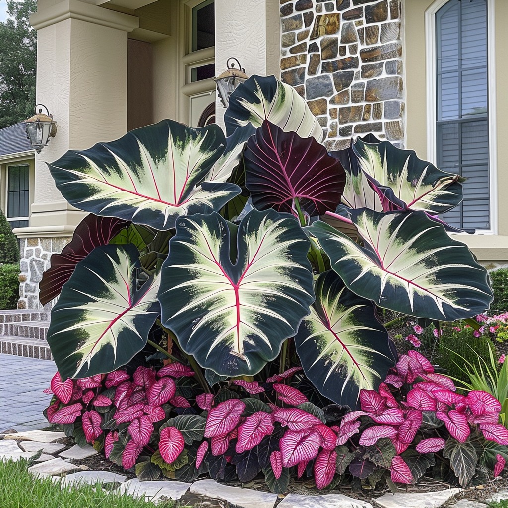 Caladium White Mix (All White Varieties)