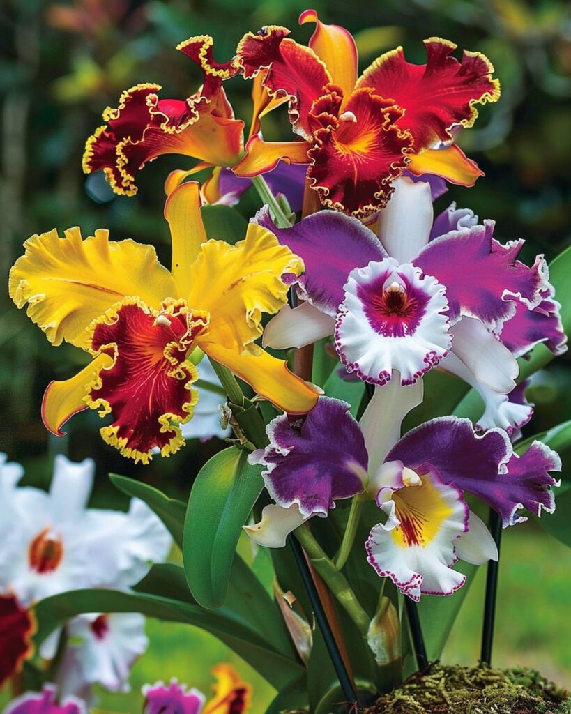 Cattleya Orchid (Cattleya spp.)