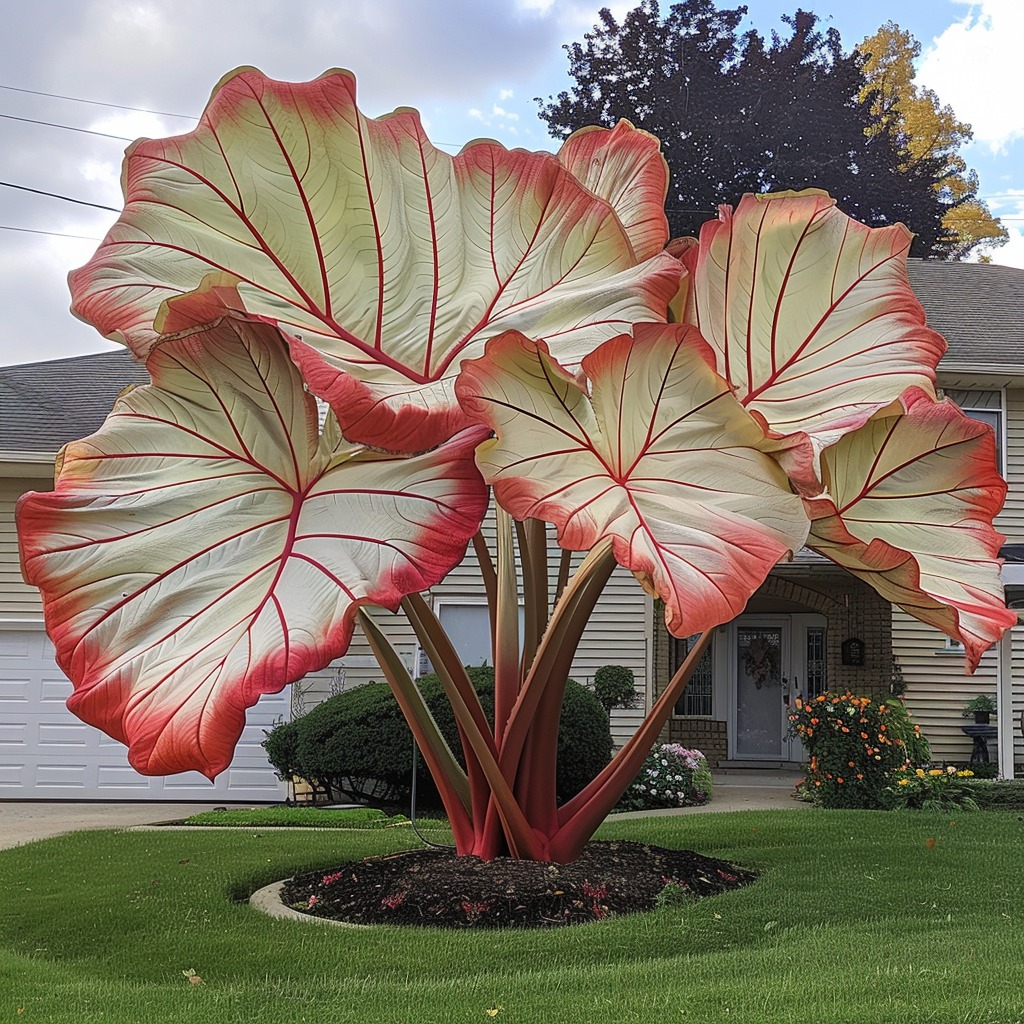 Colocasia-red