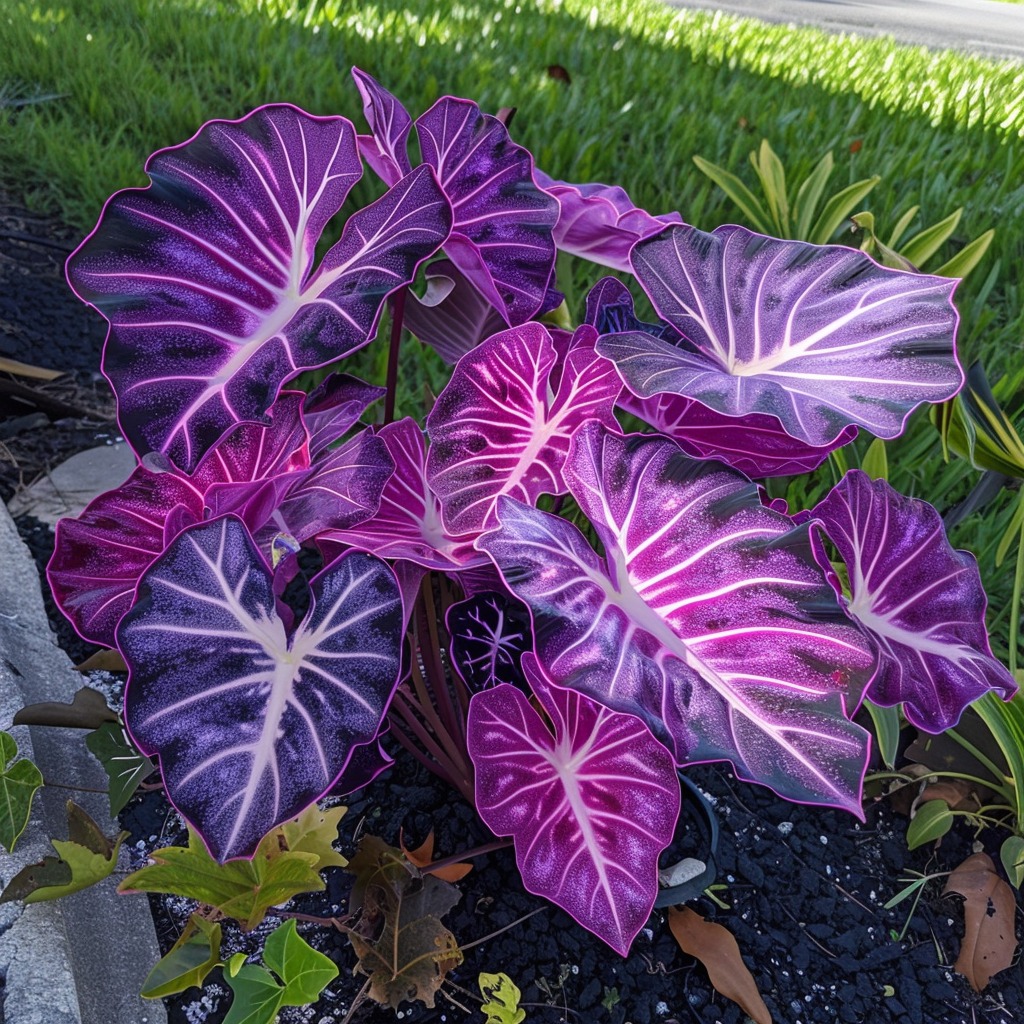 Elephant Ear (Colocasia 'Tea Cup')