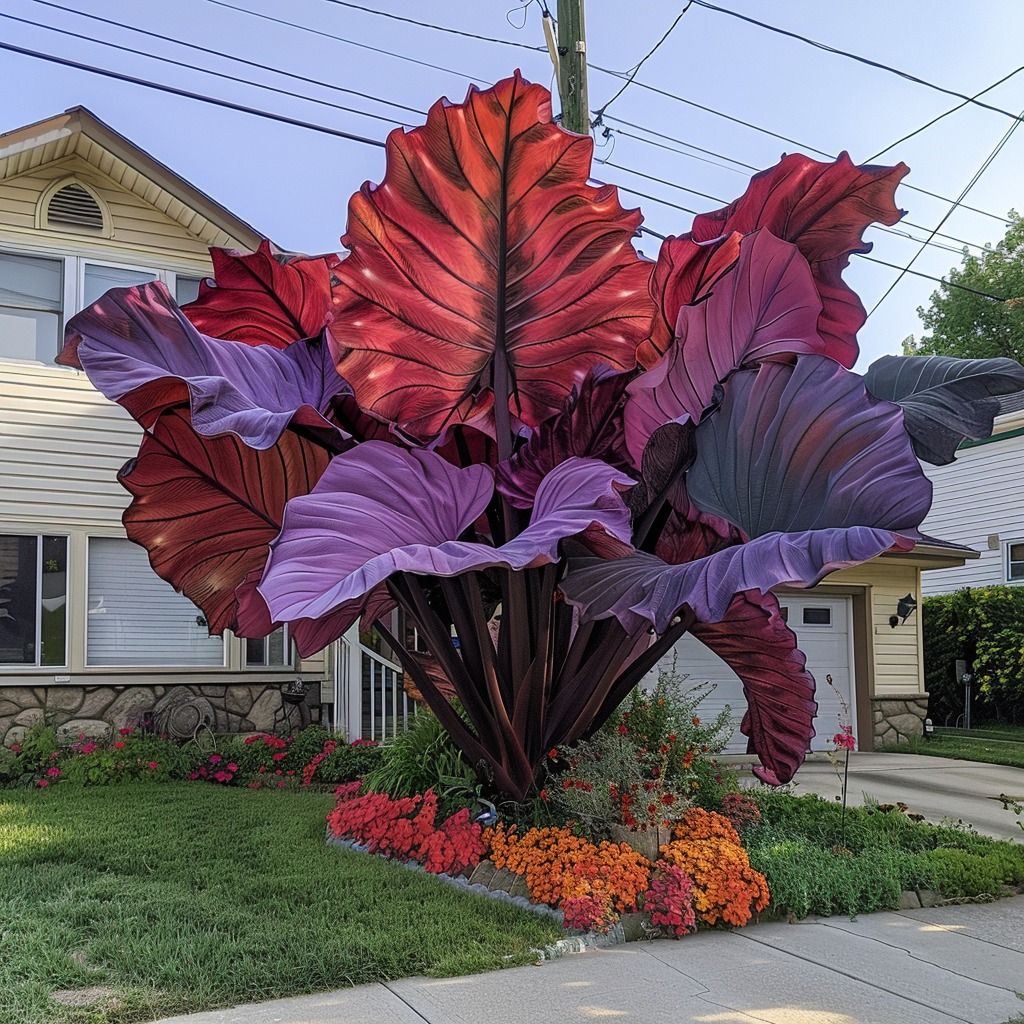 Elephant Ear (Colocasia spp.)