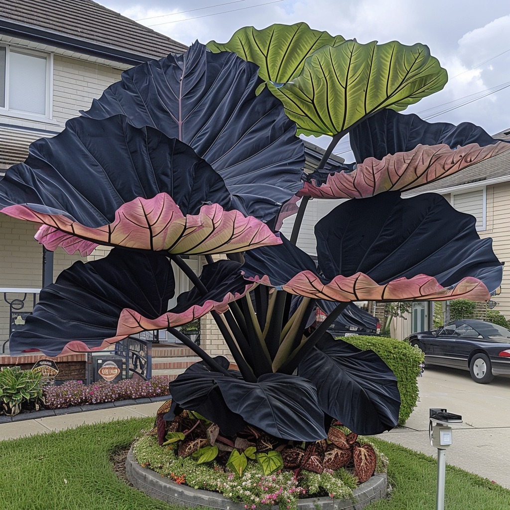 Giant-Black-caladiums