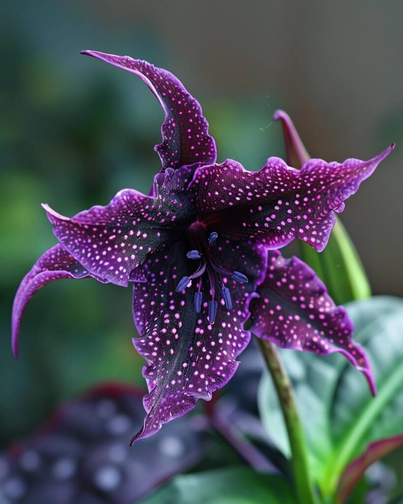 Starry Night Bat Flower (Tacca integrifolia 'Starry Night')