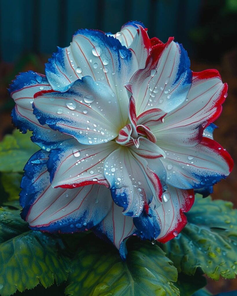 Tricolor Dahlia (Dahlia pinnata)