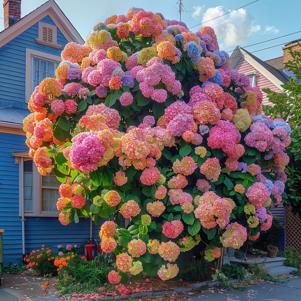 Vibrant Hydrangeas