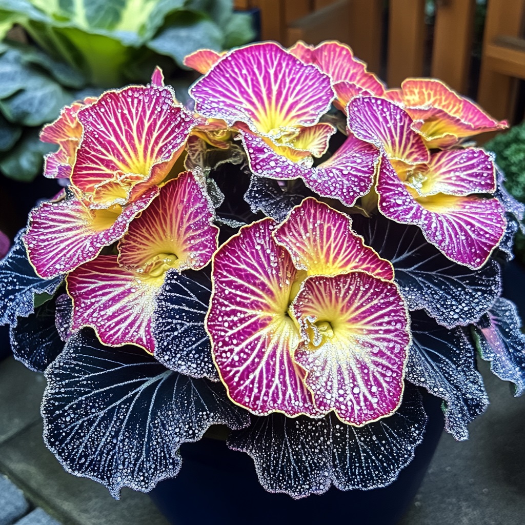 Begonia Rex 'Fireworks'