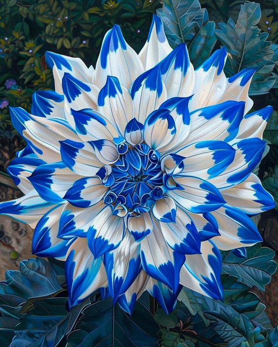 Blue Dahlia