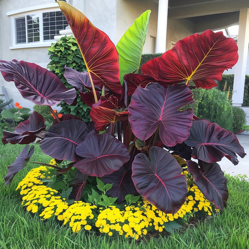 Caladium 'Dark Majesty'