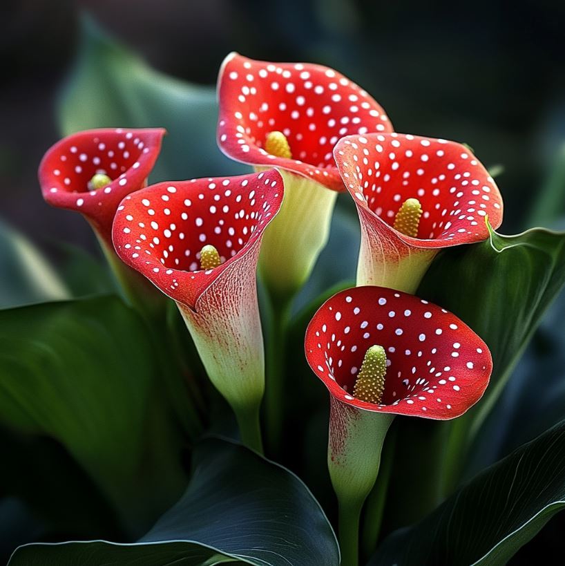 Calla Lily 'Crimson Spots'