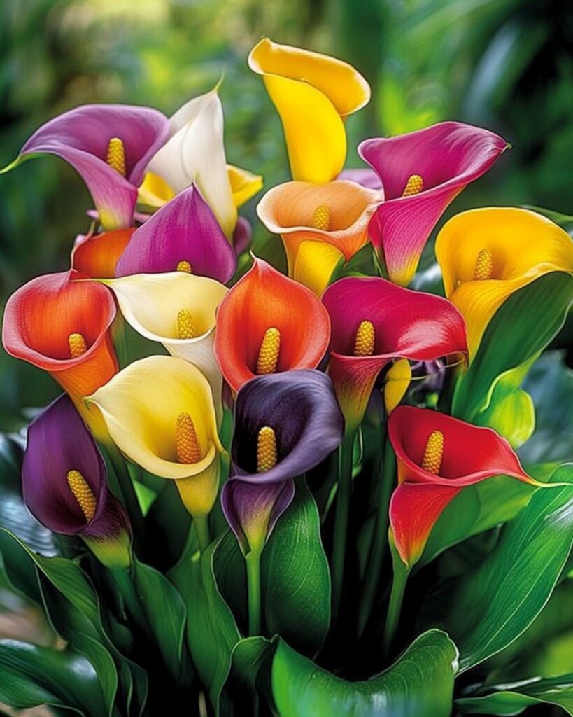 Calla Lily 'Rainbow Celebration'