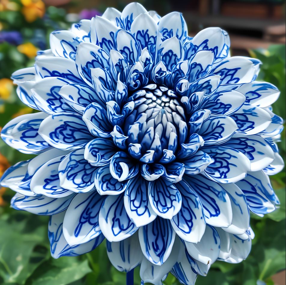 Dahlia 'Porcelain Blue'