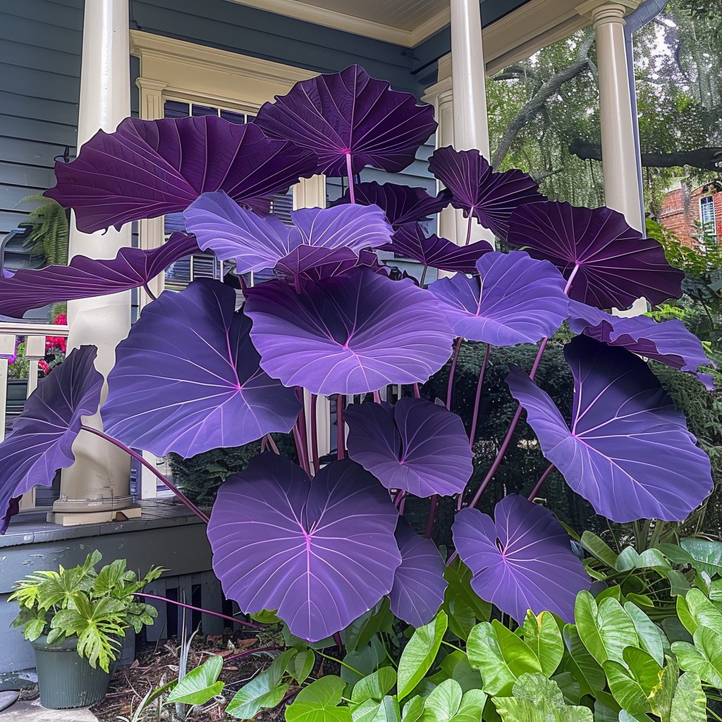 Elephant Ear 'Midnight Majesty'