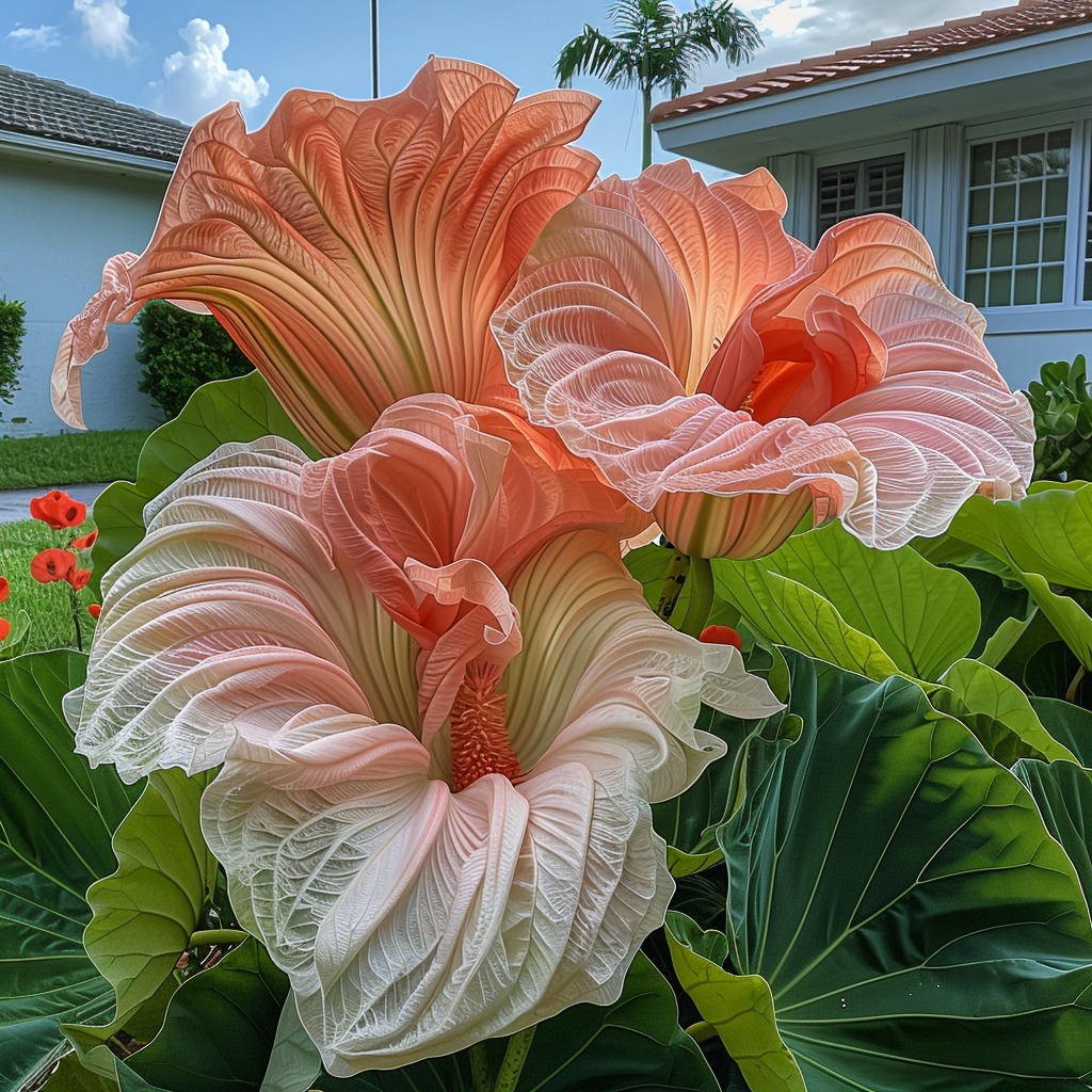 Giant Hibiscus (Hibiscus rosa-sinensis 'Giant')