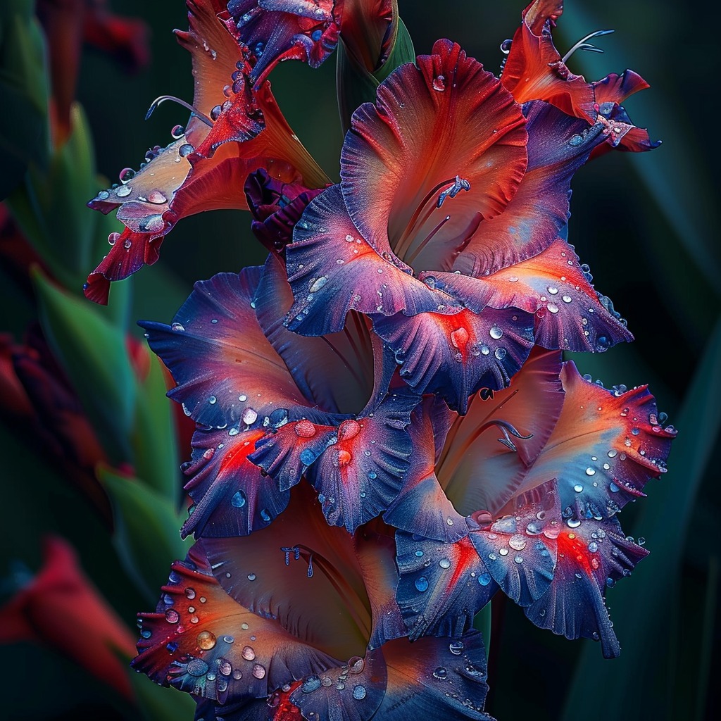 Gladiolus 'Twilight Flame'