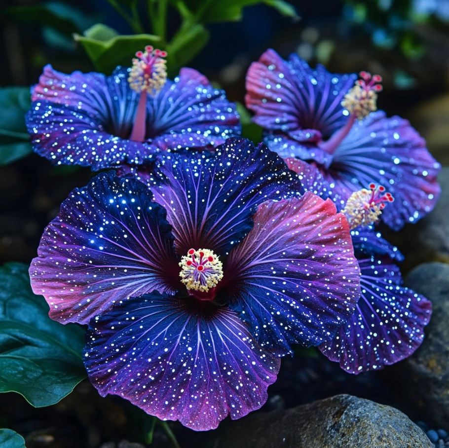 Hibiscus 'Galactic Glow'