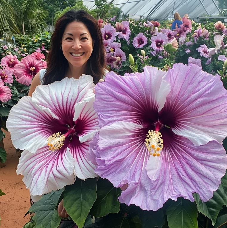 Hibiscus 'Lavender Giant'