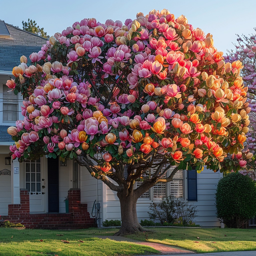 Magnolia 'Sunset Glow' 