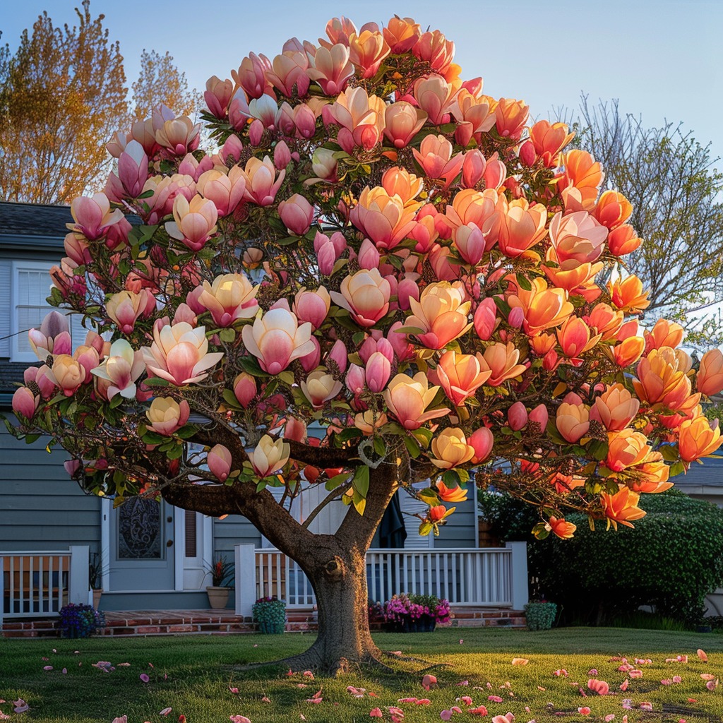 Magnolia 'Sunset Glow'