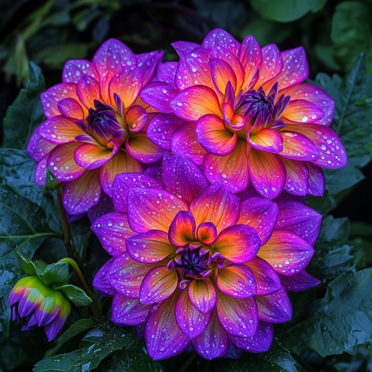 Purple Dahlia