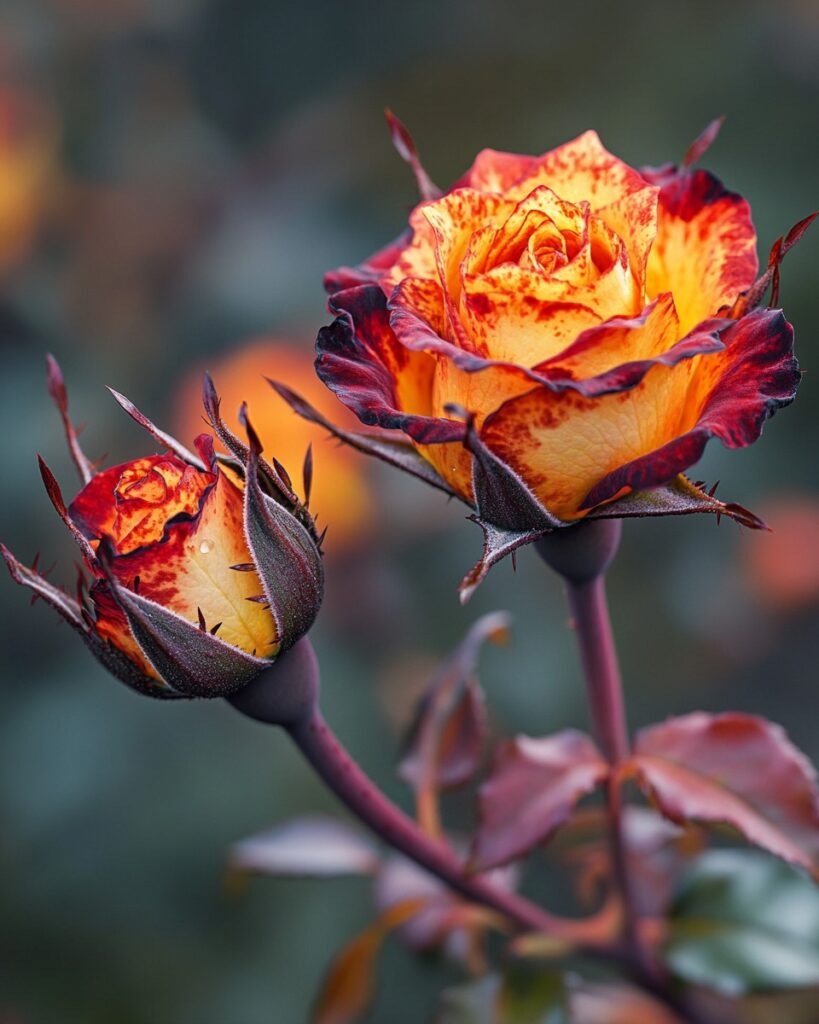 Rose 'Amber Flame'