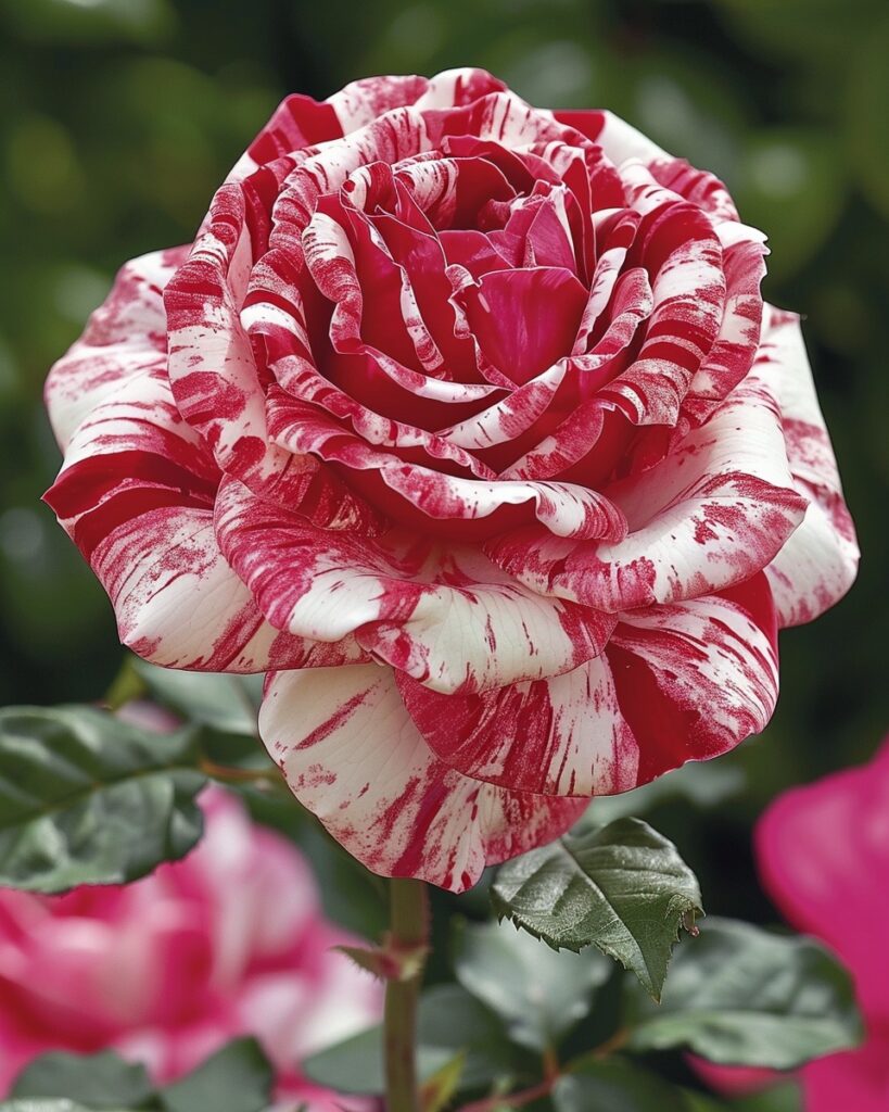 Rose 'Candy Stripe Sensation'