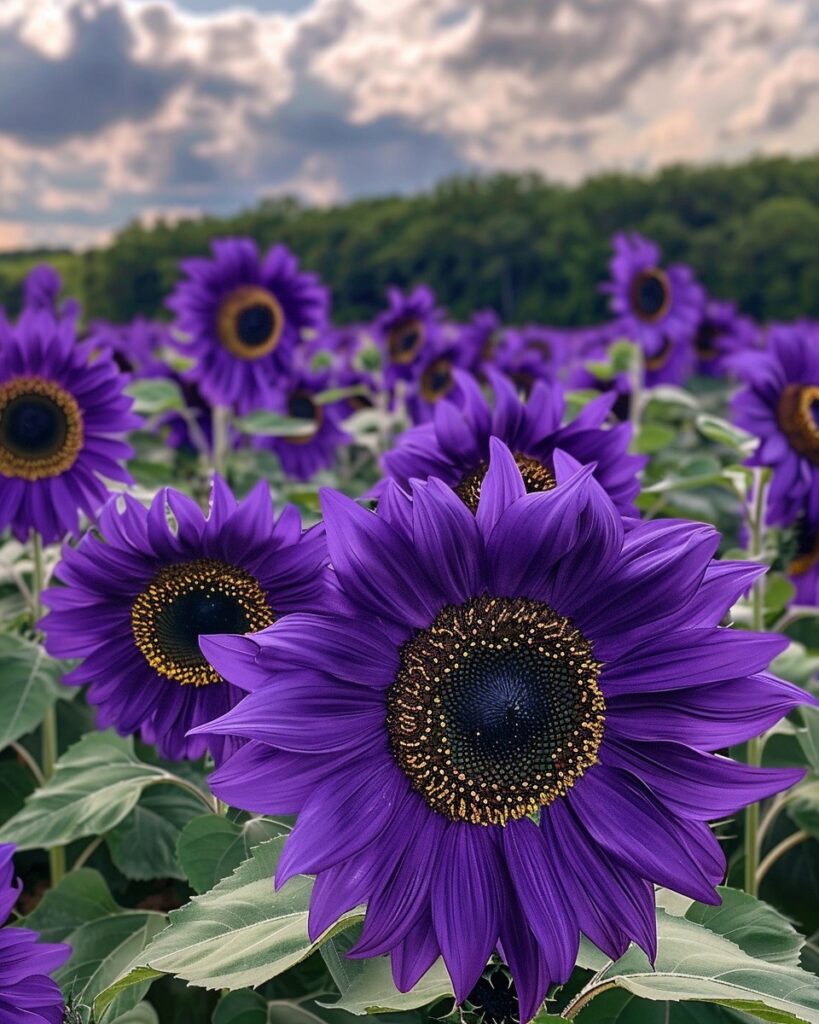 Sunflower 'Violet Majesty'