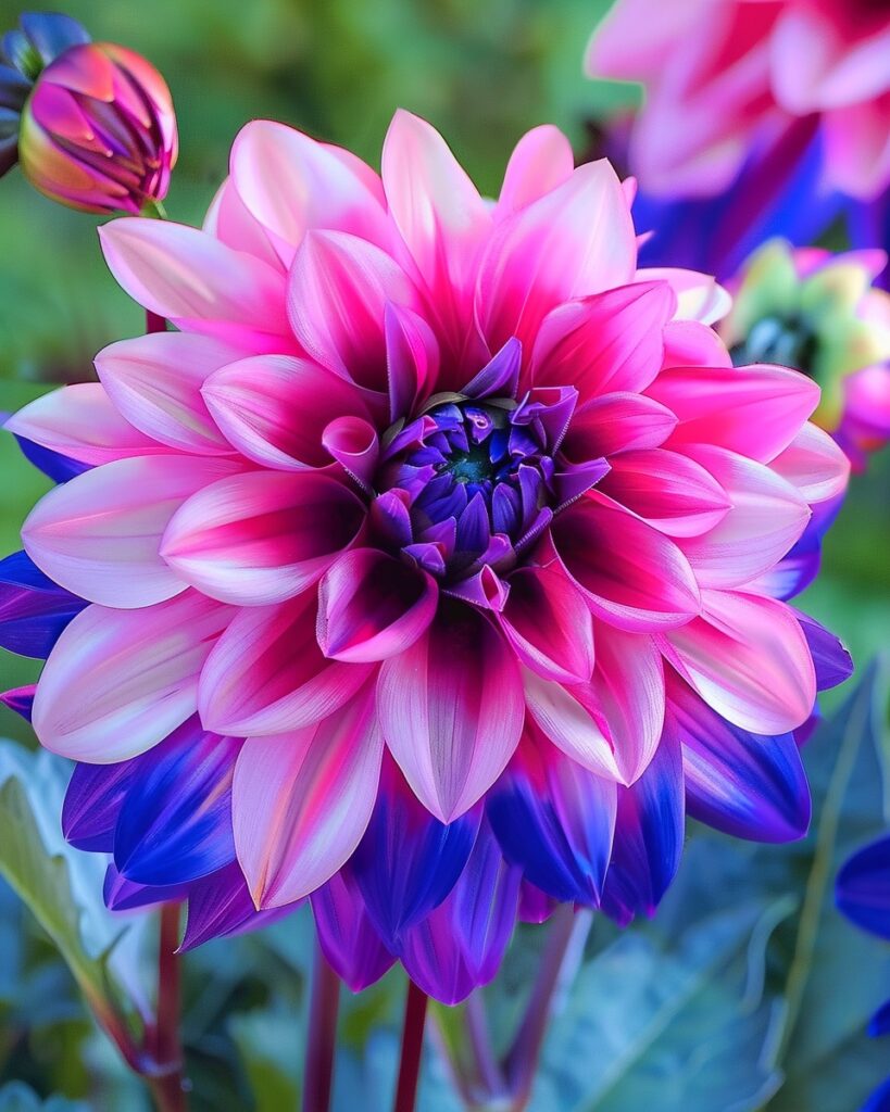 Vibrant Dahlia (Dahlia 'Neon Flair