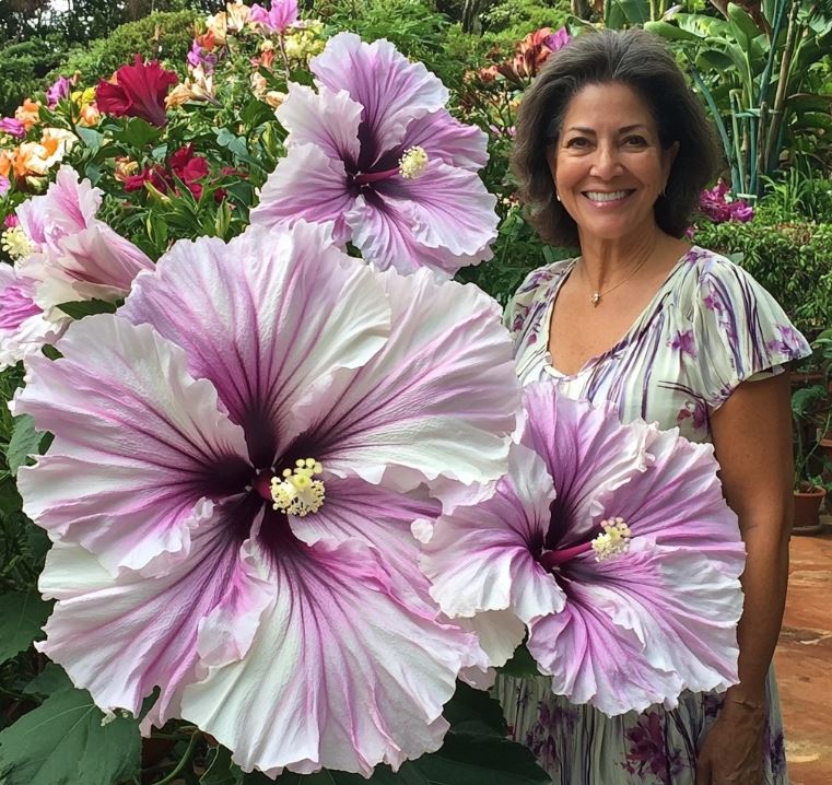 giant hibiscus flowers