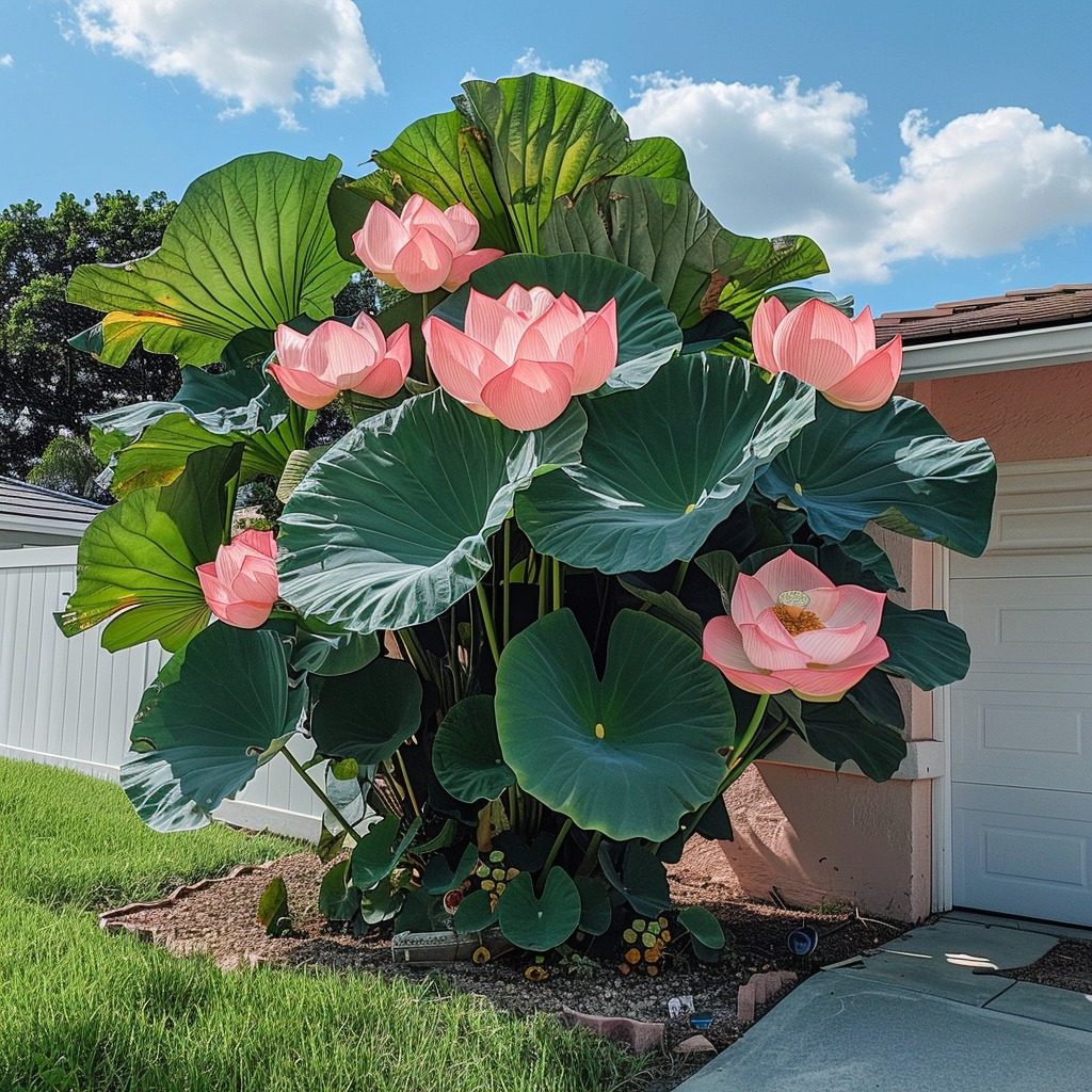 Lotus Flower (Nelumbo nucifera)