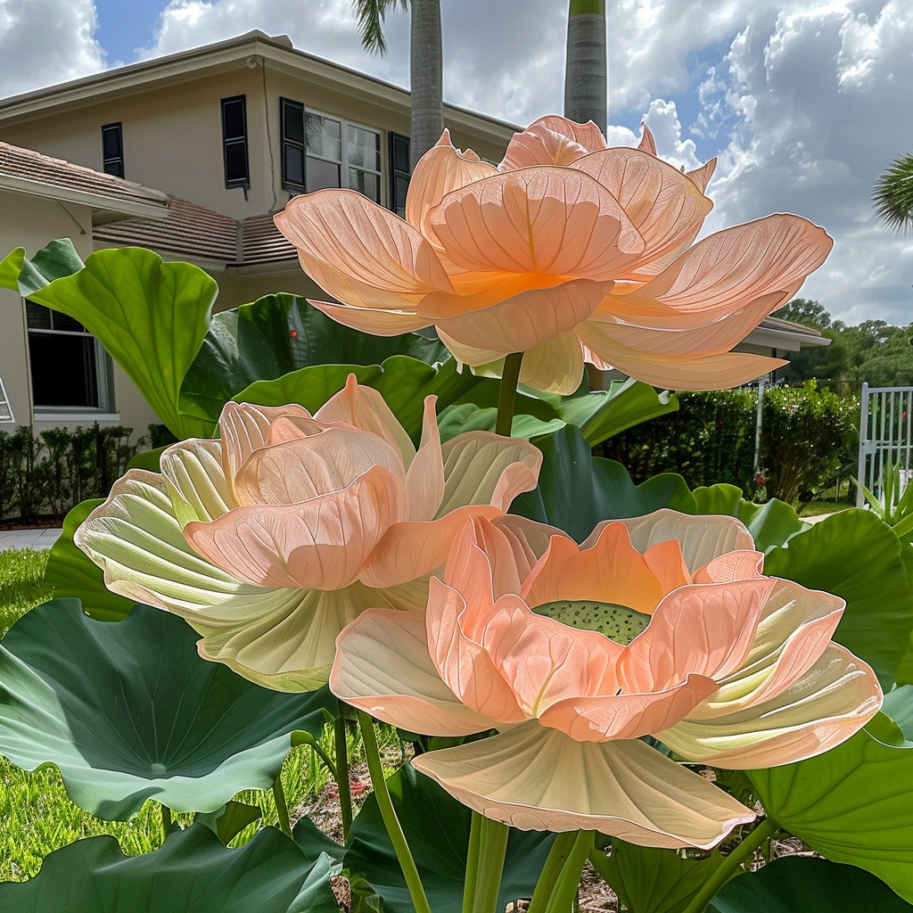 Stunning Oriental Lotus