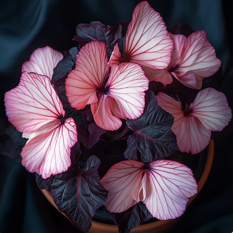 Moonlight Butterfly Begonia for Sale