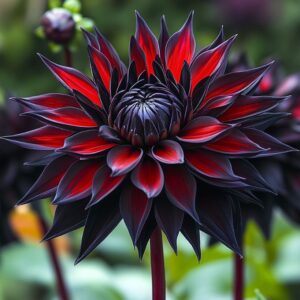 Black Fire Dahlia (Dahlia 'Black Flame')