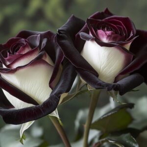 Black and White Rose (Rosa)