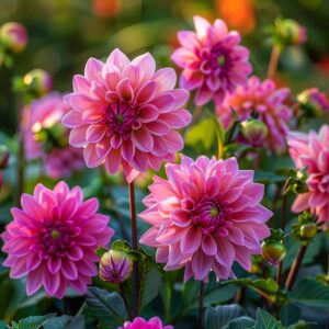 Dahlia 'Sunset Radiance'