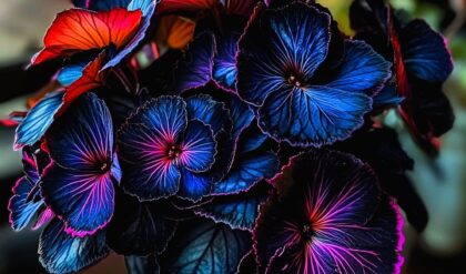 begonia moonlight butterfly