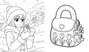 9 year old girl coloring pages