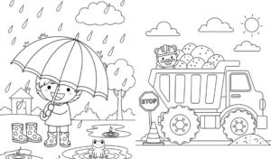 coloring pages 6 year old