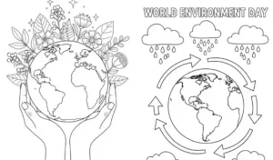World Environment Day coloring pages