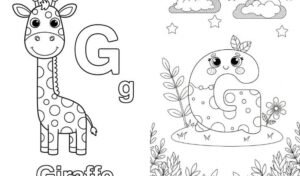 letter g coloring pages